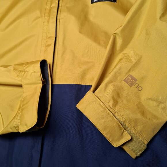 Patagonia Torrentshell Rain Jacket Men XL Blue Chartreuse Colorblock h2no Hiking - Picture 10 of 16